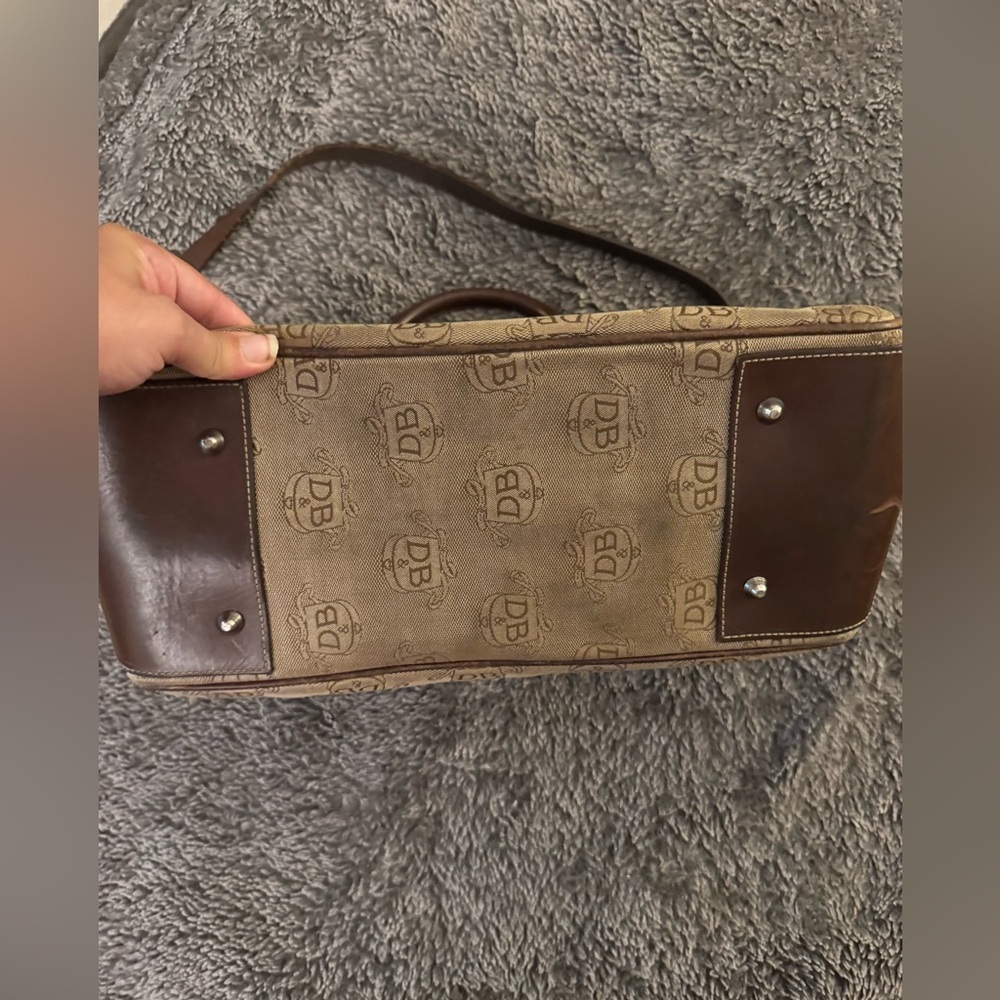 DOONEY AND BOURKE Vintage Signature Double Handle Shoulder Bag - Picture 7 of 13